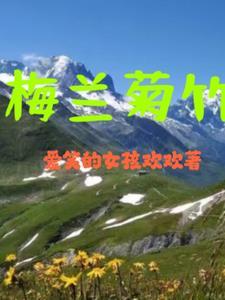 梅兰菊竹四个什么是代表什么生肖