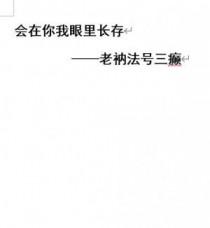 在你眼里我会发光